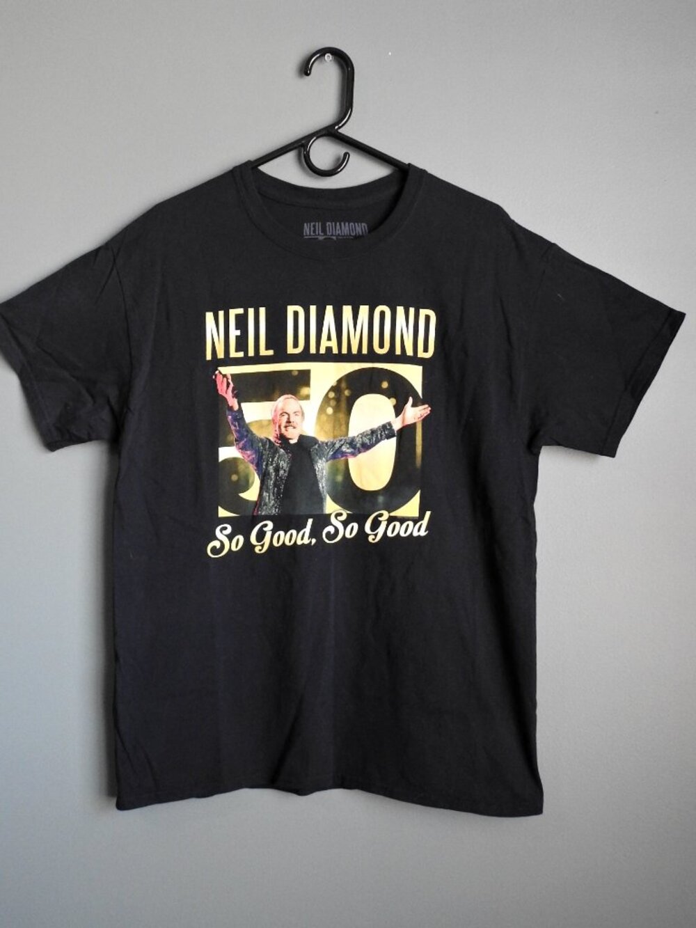Neil Diamond 50th Anniversary So Good So Good Tour Shirt Mens Large